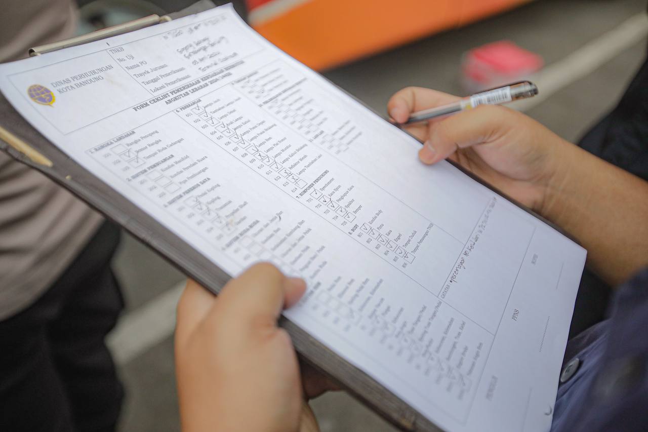 Pastikan Mudik Nyaman dan Aman, Dishub Kota Bandung Gelar Uji Laik