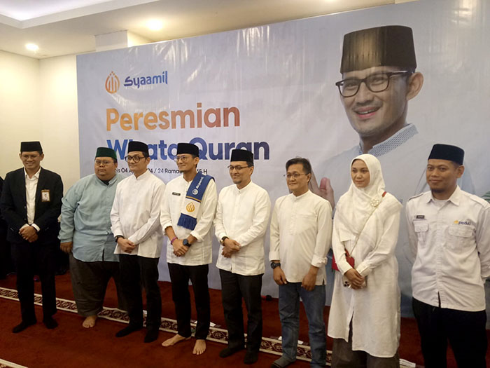 Menparekraf Resmikan Wisata Religi ‘Wisata Quran’ di Bandung